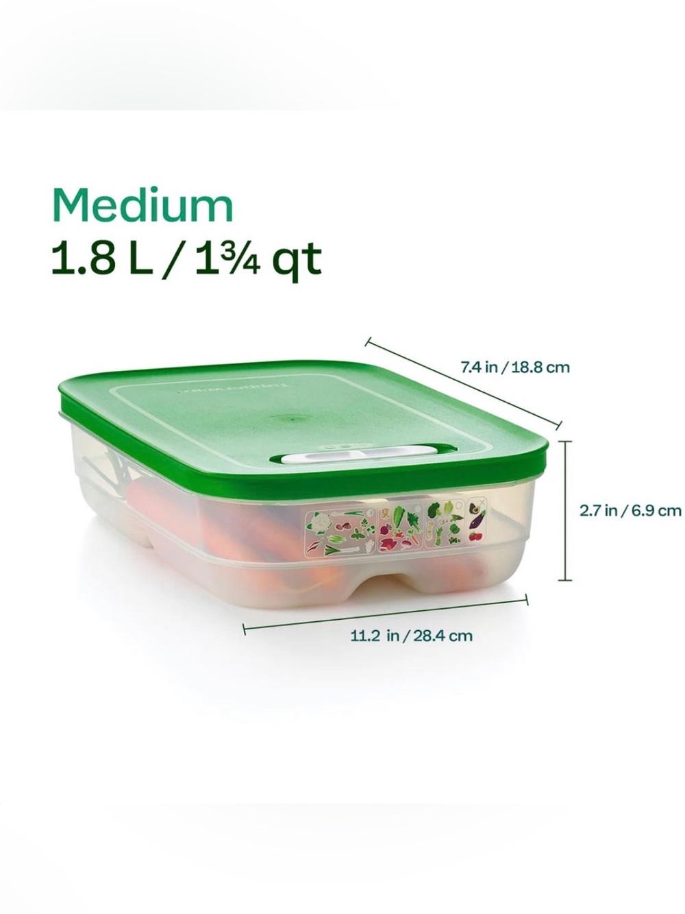 Tupperware FridgeSmart 4pc Starter Container Set - Picture 3 of 4